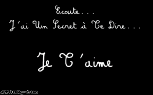 Histoire d'amour..